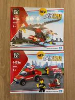 NIEUW Blocki - My Fire Brigade 2 doosjes - past op Lego, Nieuw, Complete set, Ophalen of Verzenden