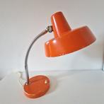 vintage oranje bureaulamp industrial desklight jaren 60, Verzamelen, Retro, Ophalen of Verzenden, Huis en Inrichting