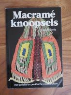 Macramé Knoopsels Freya E. Lentz tas, lamp, uil, Freya E. Lentz, Ophalen of Verzenden, Zo goed als nieuw, Overige onderwerpen