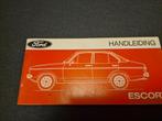 Ford Escort Handleiding - Origineel, Ophalen