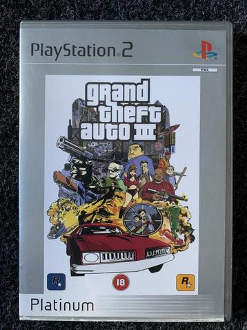 Playstation 2 - Grand Theft Auto 3 (Platinum) beschikbaar voor biedingen
