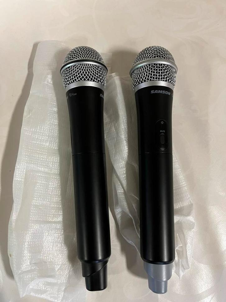 Samson CH288 Draadloze Microfoon Set, Muziek en Instrumenten, Microfoons, Zo goed als nieuw, Zangmicrofoon, Draadloos, Ophalen