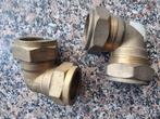 2 knelkoppelingen 28mm ongebruikt, Overige materialen, Overige typen, Zo goed als nieuw, Minder dan 2 meter