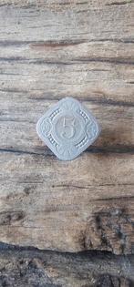 Zeldzame 5 cent munt - Koningin Wilhelmina, Zilver, Ophalen of Verzenden, Koningin Wilhelmina, Losse munt