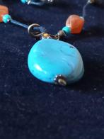 Kleurrijke kralenketting – Boho charme & vrolijke vibes, Overige materialen, Blauw, Nieuw, Ophalen of Verzenden