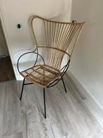 Rieten stoel van Loods 5, Huis en Inrichting, Stoelen, Ophalen, Zo goed als nieuw, Bruin, Eén