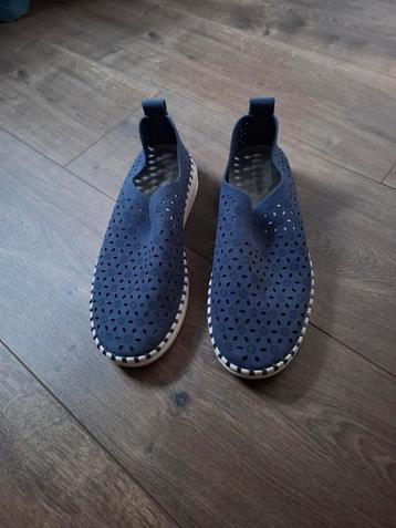 Zgan Hush Puppies blauw, schoenen dames, maat 39, instappers beschikbaar voor biedingen
