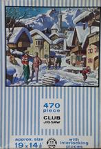 Tower Press oude puzzel. Club serie. 470 st. Compleet., Ophalen of Verzenden, Minder dan 500 stukjes, Zo goed als nieuw, Legpuzzel