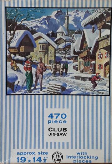 Tower Press oude puzzel. Club serie. 470 st. Compleet. beschikbaar voor biedingen