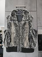 Heerlijke bodywarmer 'bont' fluffy L, Ophalen of Verzenden, Zo goed als nieuw, Maat 42/44 (L), Bruin