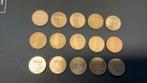 15 x 5 gulden munten 1988 en 1989, Postzegels en Munten, Munten | Nederland, Ophalen