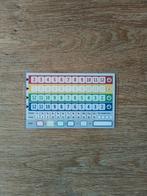 Qwixx scorekaart - geplastificeerd - 4 stuks voor €2,00, Ophalen of Verzenden