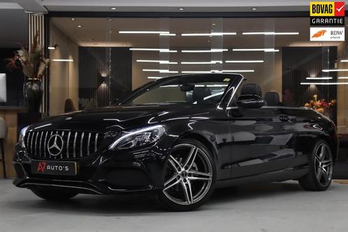 Mercedes-Benz C-klasse Cabrio 180 STOELV/NAV/CAMERA/LEER/VOL, Auto's, Mercedes-Benz, Bedrijf, Te koop, C-Klasse, 360° camera, ABS