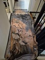 eenpersoons dekbedovertrek leeuwen met sloop, Huis en Inrichting, Gebruikt, Dekbedovertrek, Ophalen of Verzenden, Overige kleuren