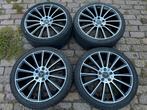 ☀️19 Inch Mercedes Breedset velgen met banden E klasse 5x112, 19 inch, Banden en Velgen, Ophalen of Verzenden, Personenwagen