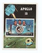 Space Apollo 15 - Ajman State  - Gestempeld ongeperforeerd, Postzegels en Munten, Verzenden, Gestempeld, Vliegtuigen