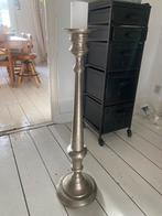 Kandelaar zwaar metaal hoog, Antiek en Kunst, Antiek | Kandelaars, Ophalen, Overige materialen