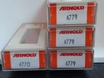 4 Open goederenwagens (NS) van Arnold, Arnold, Gelijkstroom, Wagon, Ophalen of Verzenden