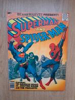 Superman and Spider-man,  1981 Marvel DC comics, Gelezen, Amerika, Ophalen of Verzenden, Marvel Comics