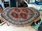 Prachtig rond wollen tafelkleed. Diameter 150 cm., Ophalen, Zo goed als nieuw, Rond, 100 tot 150 cm