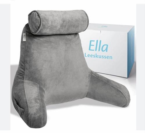 Ella Leeskussen / Orthopedisch Kussen., Huis en Inrichting, Woonaccessoires | Kussens, Zo goed als nieuw, Grijs, Rechthoekig, Ophalen