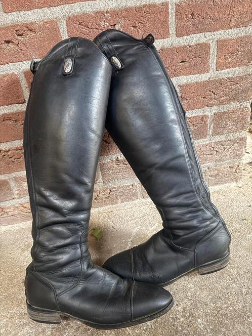 De niro tricolore rijlaarzen zwart, Dieren en Toebehoren, Paardrijkleding, Gebruikt, Schoeisel, Springen, Ophalen of Verzenden
