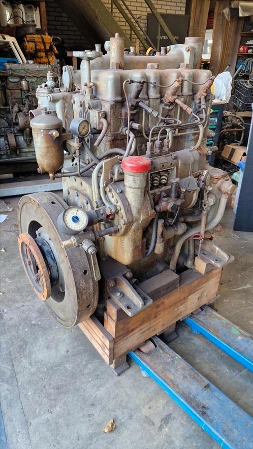 MWM 3 cilinder 78PK bij 1200 toern mt Reintjes koppeling 2:1, Doe-het-zelf en Verbouw, Motoren, Gebruikt, Dieselmotor, Minder dan 1400 rpm