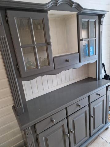 Mooie BUFFETKAST wandkast antraciet beschikbaar voor biedingen