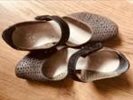 RIEKER grijze sandalen mt 37 hak 3,5 mooie sluiting, Grijs, Gedragen, Rieker, Sandalen of Muiltjes