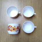 Koffie kopjes Arcopal Flore, Huis en Inrichting, Keuken | Servies, Ophalen of Verzenden, Overige stijlen, Kop(pen) en/of Schotel(s)