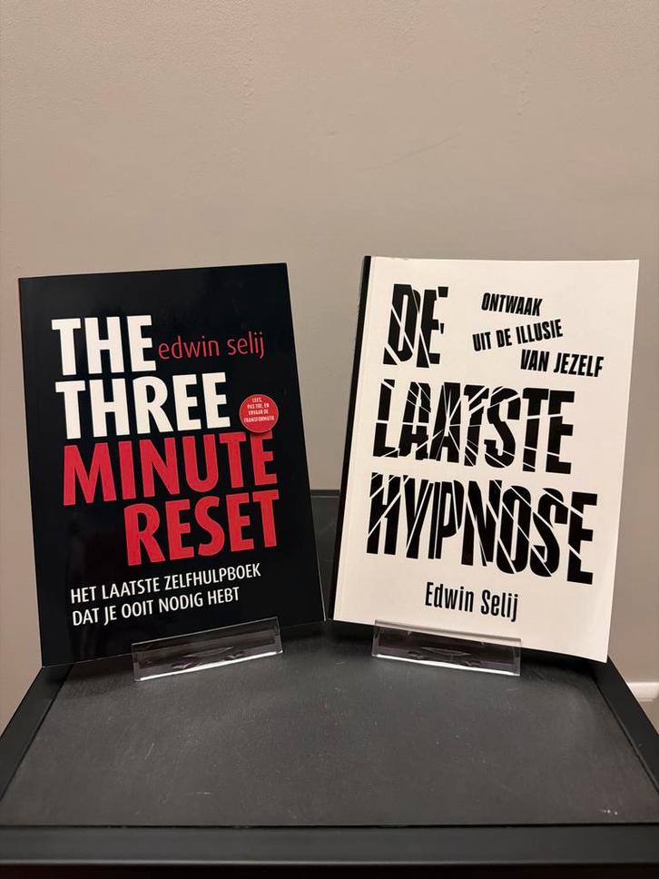 Set The Three Minute Reset & Laatste Hypnose Edwin Selij, Boeken, Advies, Hulp en Training, Zo goed als nieuw, Ophalen of Verzenden