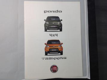 Fiat Panda 4x4 en Panda Trekking folder Duits 8 blz 2012 beschikbaar voor biedingen