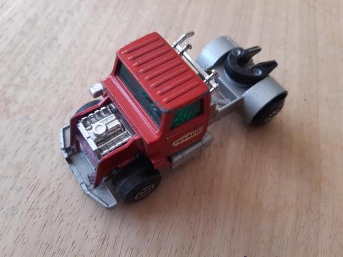 Matchbox Super Kings 1973 LTS Series Roodgrijs 10 cm, Hobby en Vrije tijd, Modelauto's | 1:50, Gebruikt, Bus of Vrachtwagen, Matchbox