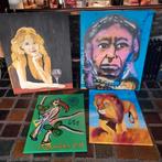 Div.schilderijen van diverse kunstenaars, Antiek en Kunst, Kunst | Schilderijen | Modern, Ophalen