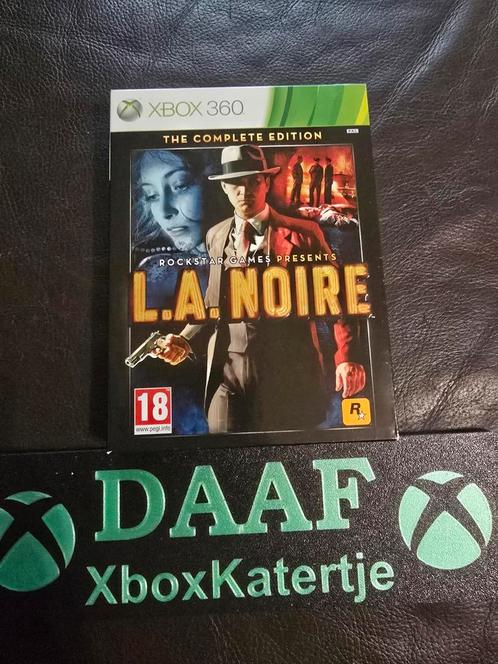L.A. Noire the complete edition - xbox 360/one/series x, Spelcomputers en Games, Games | Xbox 360, Zo goed als nieuw, Avontuur en Actie