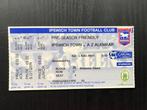 ⚽ Ticket oefenduel Ipswich Town - AZ 2000/2001 ⚽, Verzamelen, Sportartikelen en Voetbal, Verzenden, Zo goed als nieuw, AZ