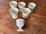 Wedgwood Queen's Plain 6 eierdopjes, Huis en Inrichting, Keuken | Servies, Overige typen, Ophalen of Verzenden, Zo goed als nieuw