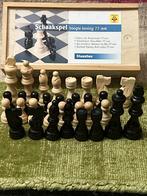 Schaakspel Staunton - Koninghoogte 77 mm, Ophalen of Verzenden, Zo goed als nieuw, Schaken