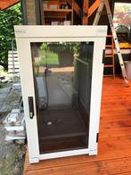 19 inch kast 21 HE van het merk Minkels met Switch, Computers en Software, Serverkasten, Ophalen, Zo goed als nieuw, Glas, Plaatstaal