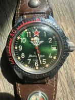 Vostok komandirskie horloge cccp originele band !, Sieraden, Tassen en Uiterlijk, Horloges | Antiek, Ophalen of Verzenden, Staal