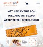 Activitygift ter waarde van €100,-, Drie personen of meer, Cadeaubon