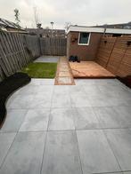 Herstraten voor/achtertuin gezocht, Ophalen, Zo goed als nieuw, Hout