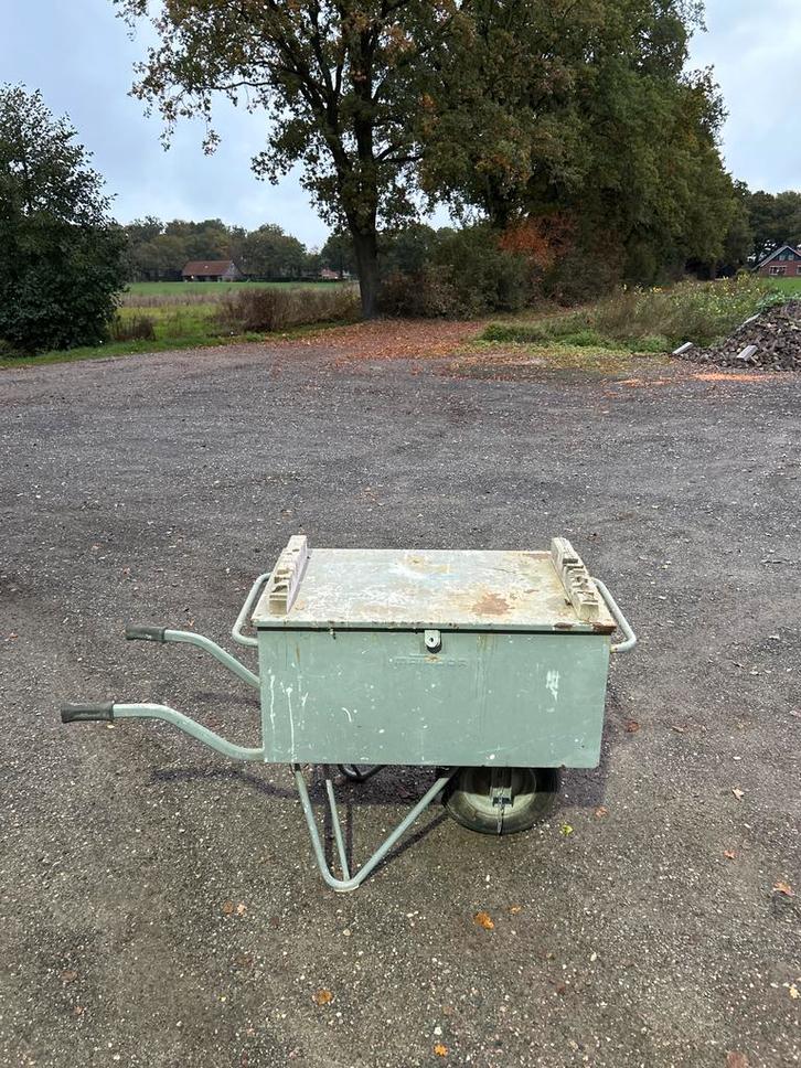 Matador Gereedschapskist Kruiwagen, Tuin en Terras, Kruiwagens, Gebruikt, Handmatig, Eenwielig, Ophalen of Verzenden