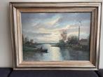 2 olieverfschilderijen, Antiek en Kunst, Kunst | Schilderijen | Klassiek, Ophalen of Verzenden