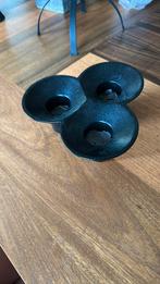 3 waxinelichtje standaard, Ophalen of Verzenden, Zo goed als nieuw, Metaal, Minder dan 25 cm