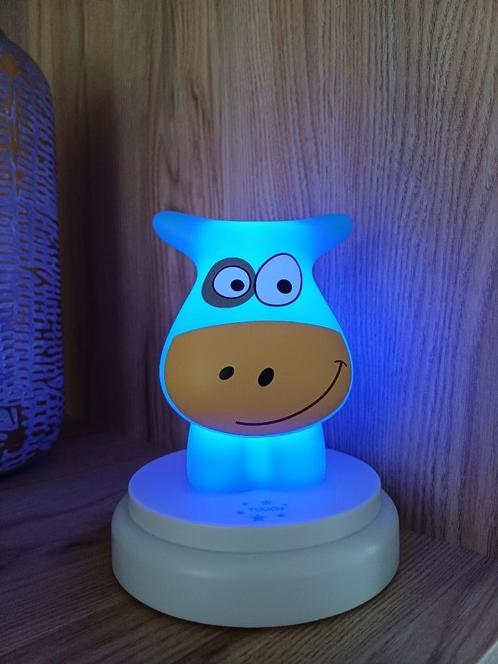 Alecto nachtlamp touch - type naughty cow - koe - als nieuw, Kinderen en Baby's, Kinderkamer | Inrichting en Decoratie, Zo goed als nieuw