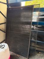 9 stuks stalen roosters 180x110 cm in partij te koop, Doe-het-zelf en Verbouw, Metalen, Ophalen of Verzenden, Gebruikt, IJzer