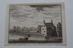 NIEUWERSLUIS RUMPELMONDE Kopergravure 1719 D STOOPENDAAL G01, Antiek en Kunst, Verzenden