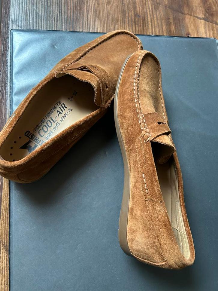 Mephisto Instapper/Mocassin - eur9, Kleding | Heren, Schoenen, Zo goed als nieuw, Loafers, Bruin, Ophalen of Verzenden