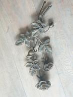 prachtig vormgegeven  bronzen rozen bloemen  42 cm, Ophalen of Verzenden